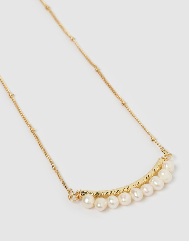 Miz Casa and Co - Tempest Freshwater Pearl Necklace
