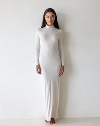 Mod Squad - Luxe Long Sleeve Slip Dress Base Layer