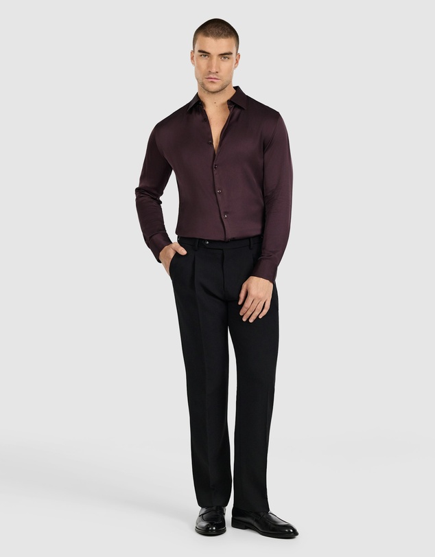 Tarocash - Titanium Viscose Shirt