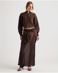 Decjuba - Zoey Zip Knit Jumper