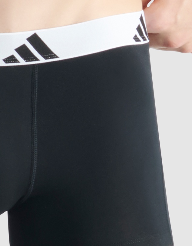 adidas Sportswear - 2 Pack Active Flex Cotton Trunk Underwear
