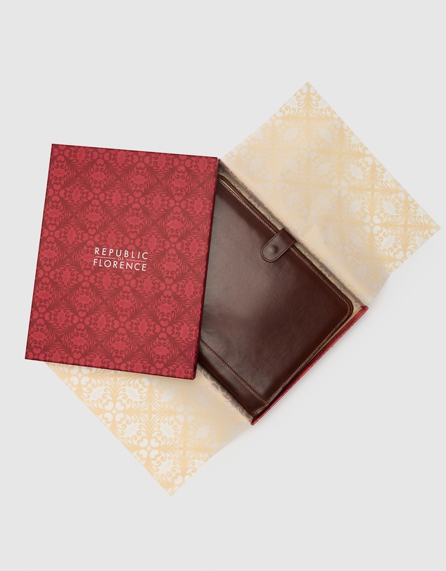 Republic of Florence - Imperial Brown Leather Compendium