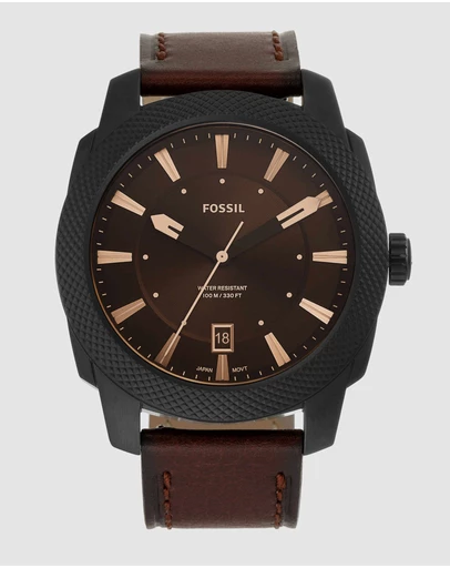 Fossil - Fossil Machine Brown Watch FS5972