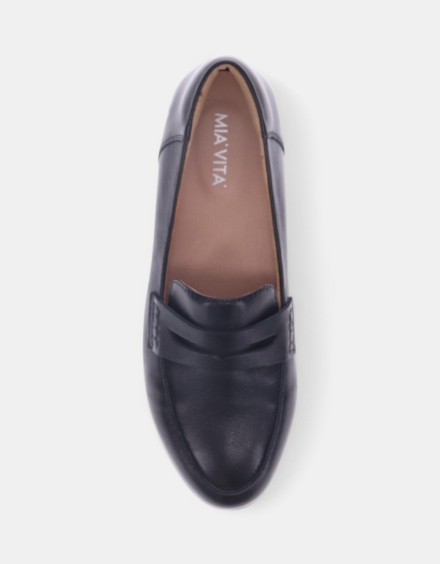 Mia Vita - Remi Casual Slip-On - Black
