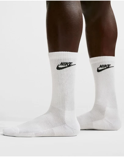 Nike - 3-Pack Everyday Elevated Crew Socks