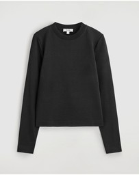 COS - Clean Cut Regular Long Sleeve T-Shirt