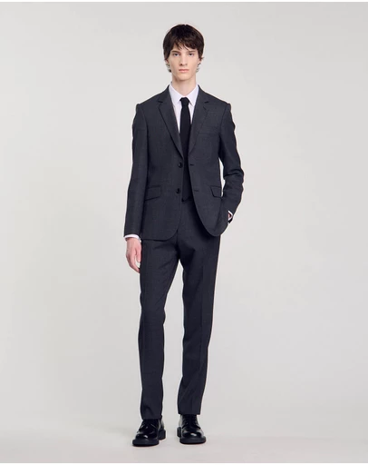 Sandro - Legacy Grey Suit Jacket