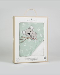 Living Textiles - Organic Hooded Towel - Australiana
