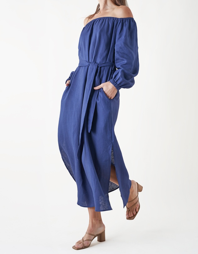 Amelius - Tala Linen Maxi Dress