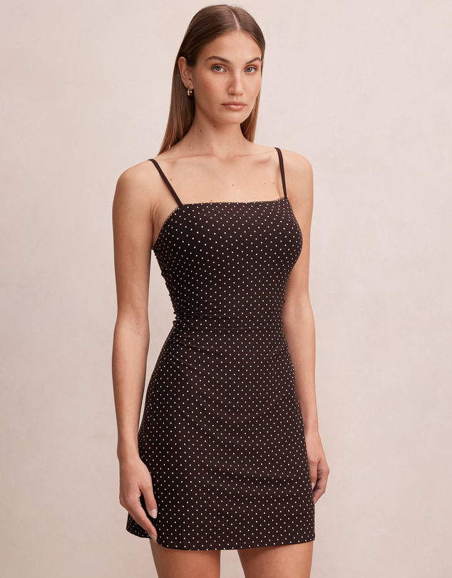 Forever New - Dua Spot Jersey Mini Dress