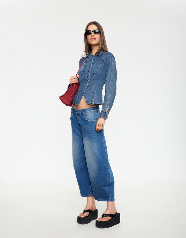 Lioness - Horseshoe Cropped Jeans