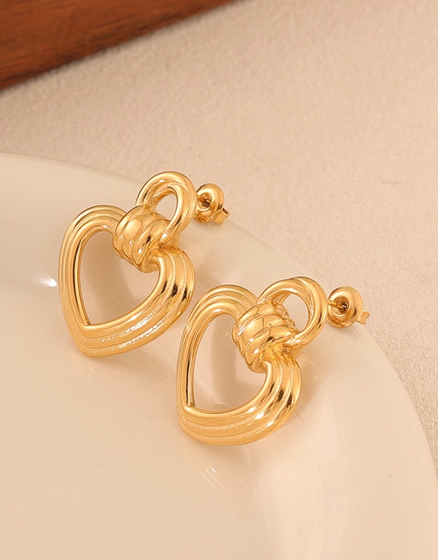 Zoe Olivia - Waterproof Muse Heart Stud Earrings