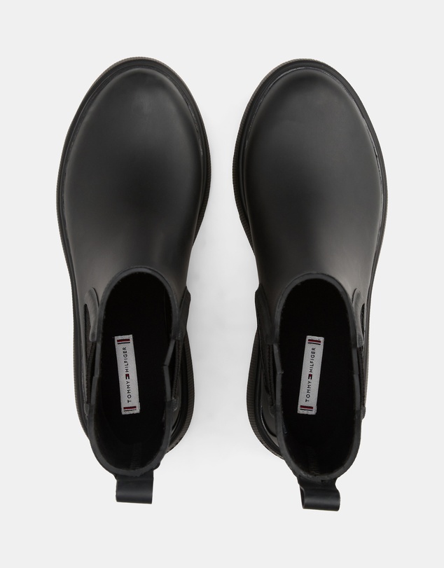 Tommy Hilfiger - Rubber Flag Cleated Rainboots - Women's