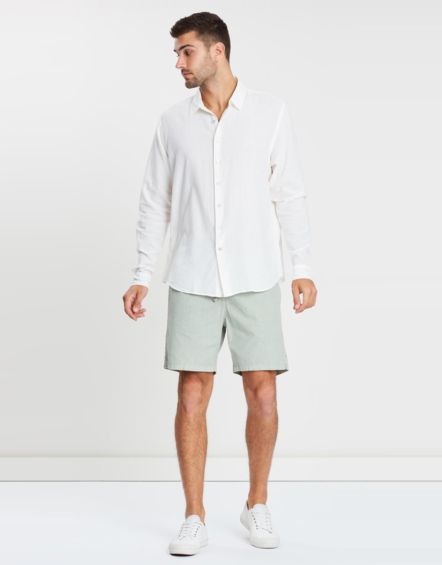 Assembly Label - Oversized Painters LS Shirt