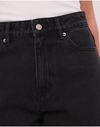 Calli - Cassidy High Rise Panelled Barrel Leg Jeans