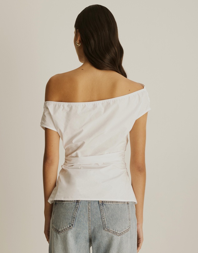Atmos&Here - Nadia Cotton Sateen Top