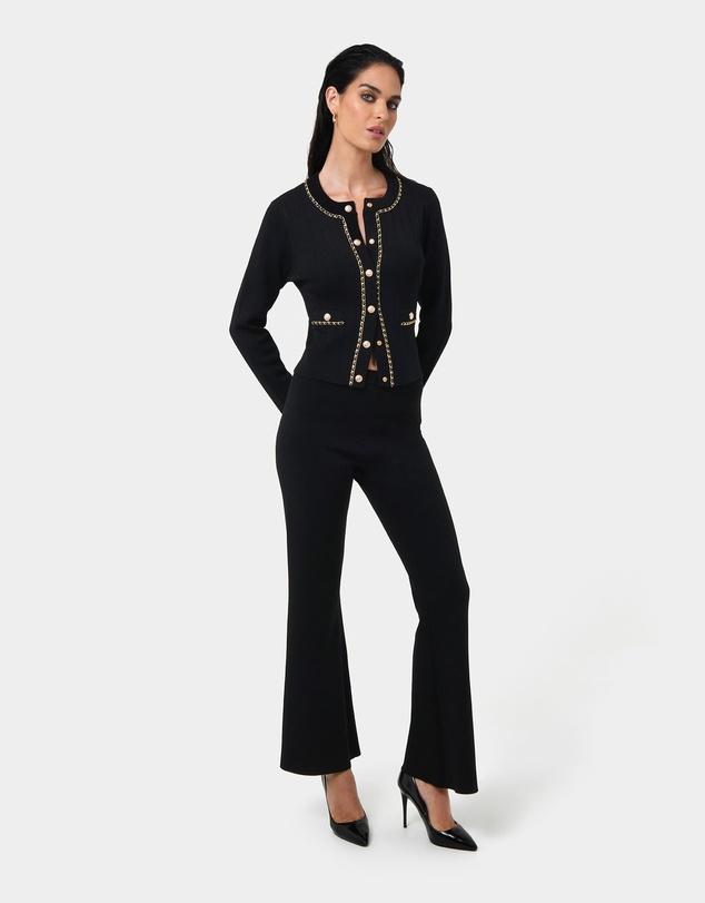 Forcast - Jordy Flared Knit Pants