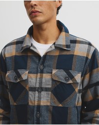 Country Road - Check Sherpa Overshirt