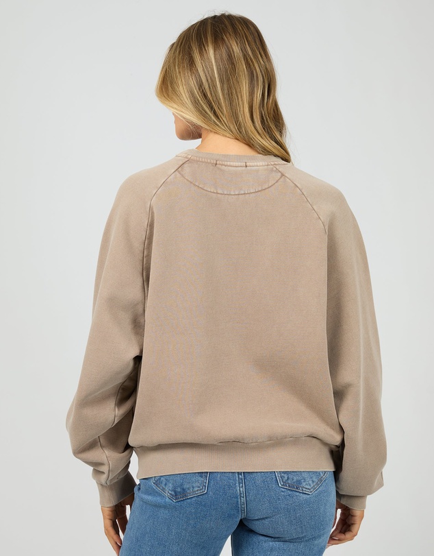 All About Eve - Aae Vintage Raglan Crew Stone