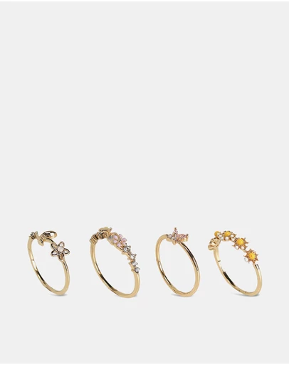 ALDO - Girlies Multipack Rings Set