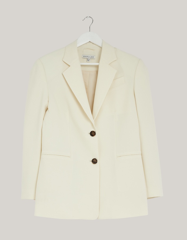 Revibe - Repaired Shona Joy Irena Oversized Tailored Blazer - AU 8