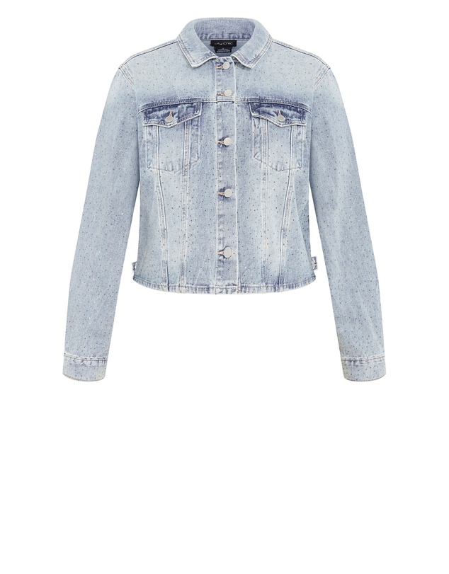 City Chic - Denim Star Jacket