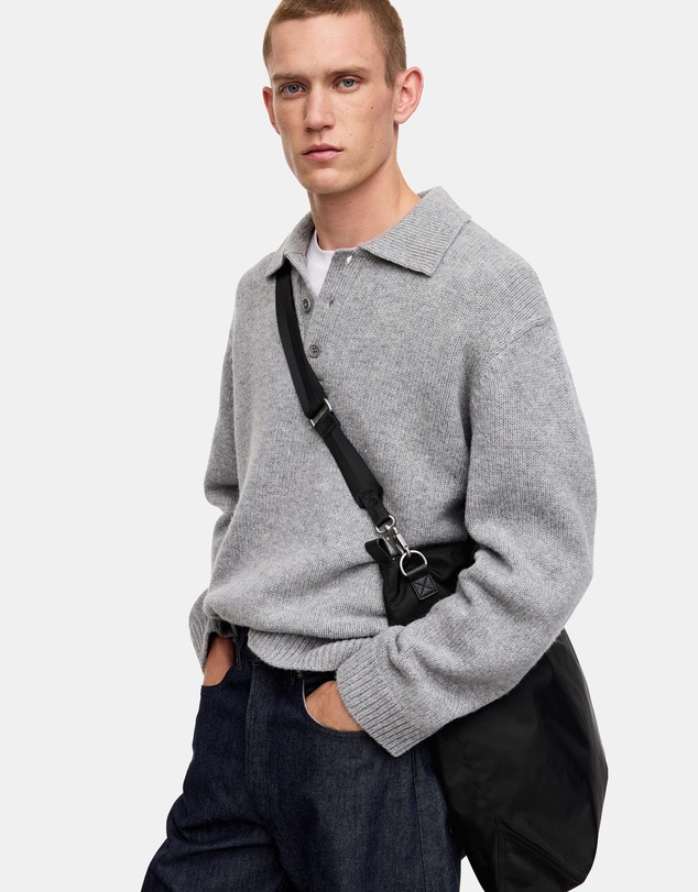 ARKET - Nylon Leather Tote Bag