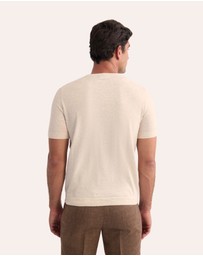 Oxford - Theodore Crew Neck Knitted T-Shirt