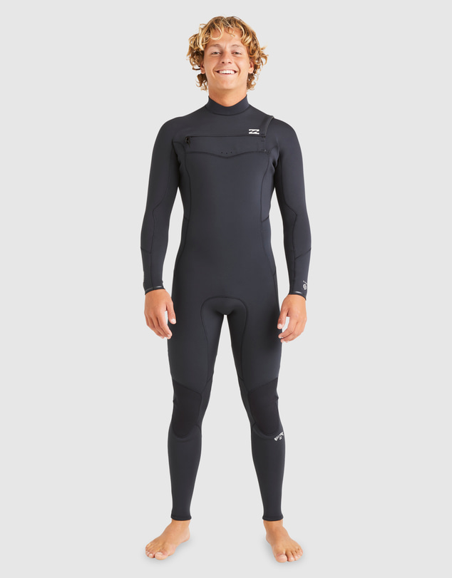 Billabong - Mens 4/3 Absolute Naturel Chest Zip Wetsuit