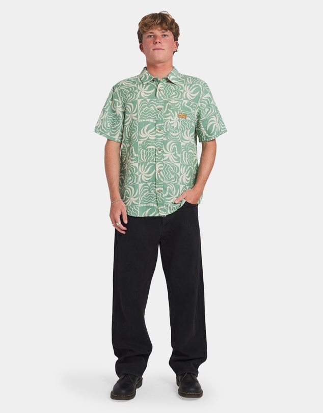 RVCA - Mens Exotica Short Sleeve Shirt