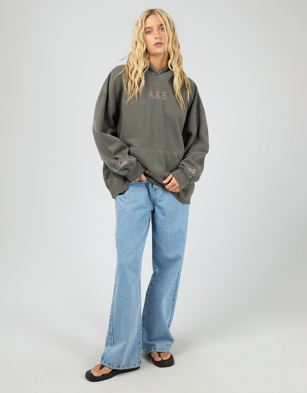All About Eve - Dolce Relaxed Hoodie Charcoal