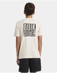 Quiksilver - Boys 8 to 16 Static Box T-Shirt