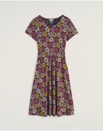 Seasalt - Seasalt Cornwall Multi April Short Sleeve Dress