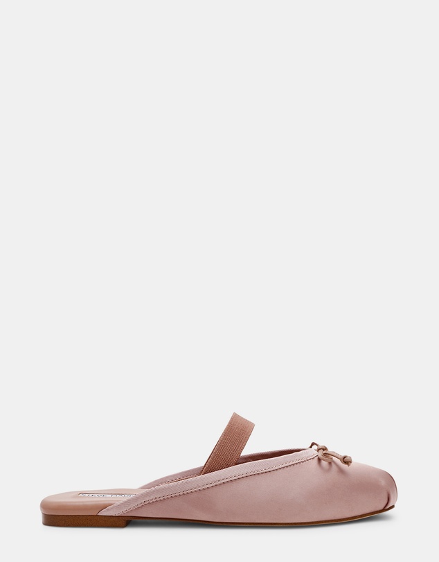 Steve Madden - Cutesy Blush Satin Flats