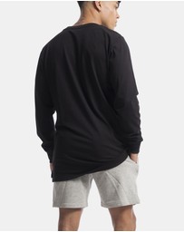 Vacancy Co - Palm Embroidery Long Sleeve Tee
