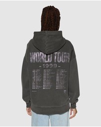 Ksubi - World Tour Oh G Hoodie Charcoal