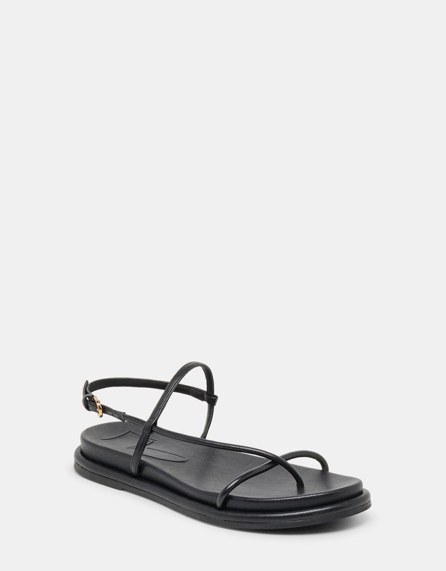 Dolce Vita - Dom black strappy leather sandal