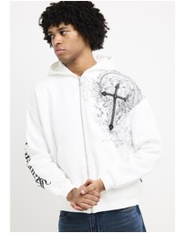 Standard - Crucifix Zip Hoodie