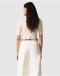 & Other Stories - Scoop-Neck T-Shirt