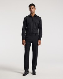 Calibre - Tailored Cotton Shirt Black