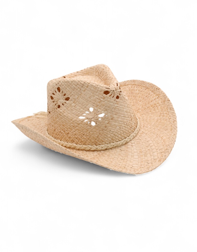 Morgan & Taylor - Morgan Cowboy Fedora in Natural