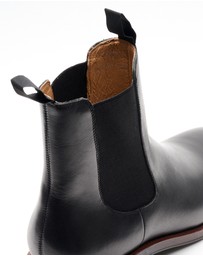 3 Wise Men - 3 Wise Men Cobain Leather Chelsea Boot