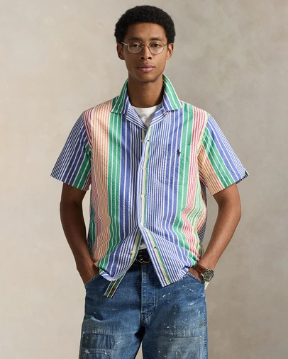 Polo Ralph Lauren - Classic Fit Striped Seersucker Shirt