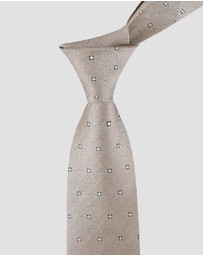 Abelard - Formal Subtle Jacquard Spot Tie