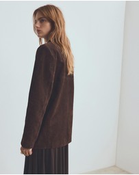 M.N.G - Straight Suede Jacket