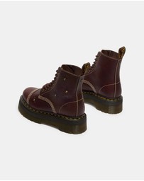 Dr Martens - Sinclair Flower 8-Eye Boots - Women's