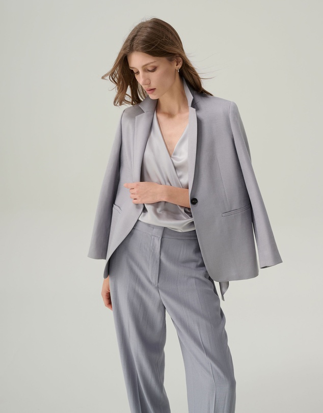 IDA+S - Eliza Silk Suit Pants