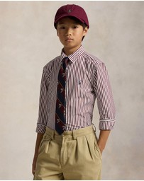 Polo Ralph Lauren - Striped Cotton Poplin Shirt - ICONIC EXCLUSIVE - Teens
