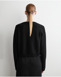 COS - Boiled-Wool Cardigan