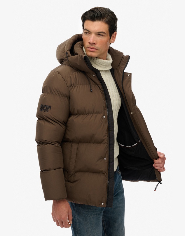 Superdry - Hooded 5 Baffle Sports Puffer